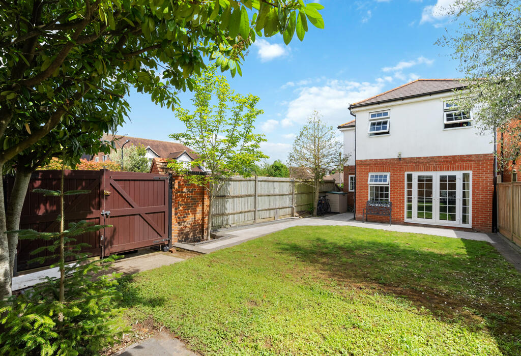 Rear garden
