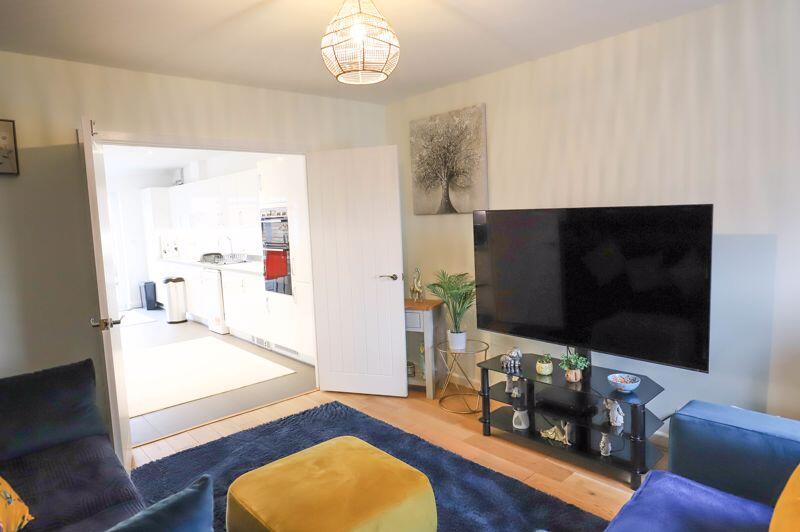 Living room to kitchen