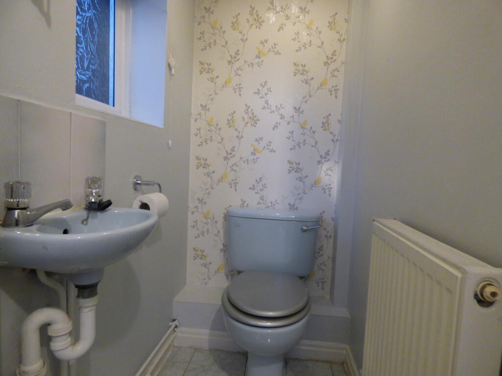 Downstairs cloakroom