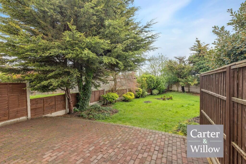 Private rear garden 