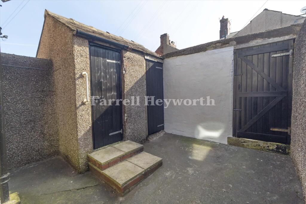 Rear yard view 2