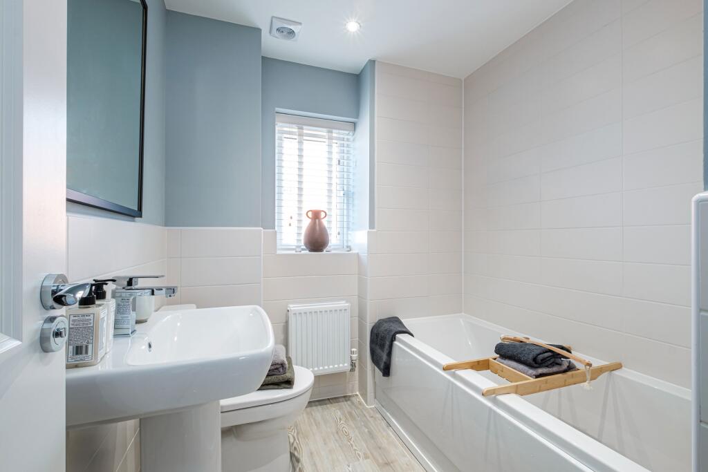 Interior view of the bathroom in our 3 bed Ennerdale home