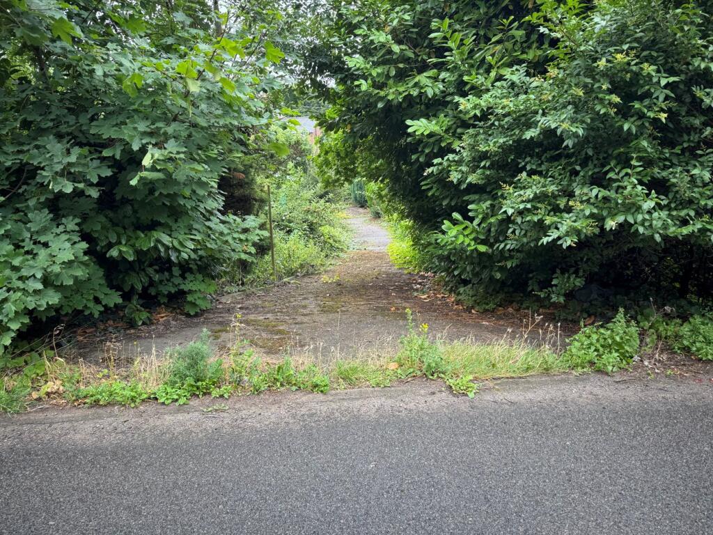 From the road