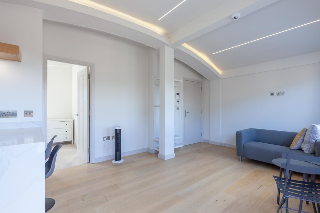 Open plan kitchen living area 