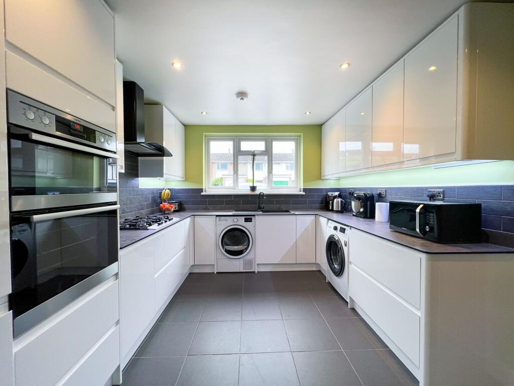 Kitchen with Front Aspect