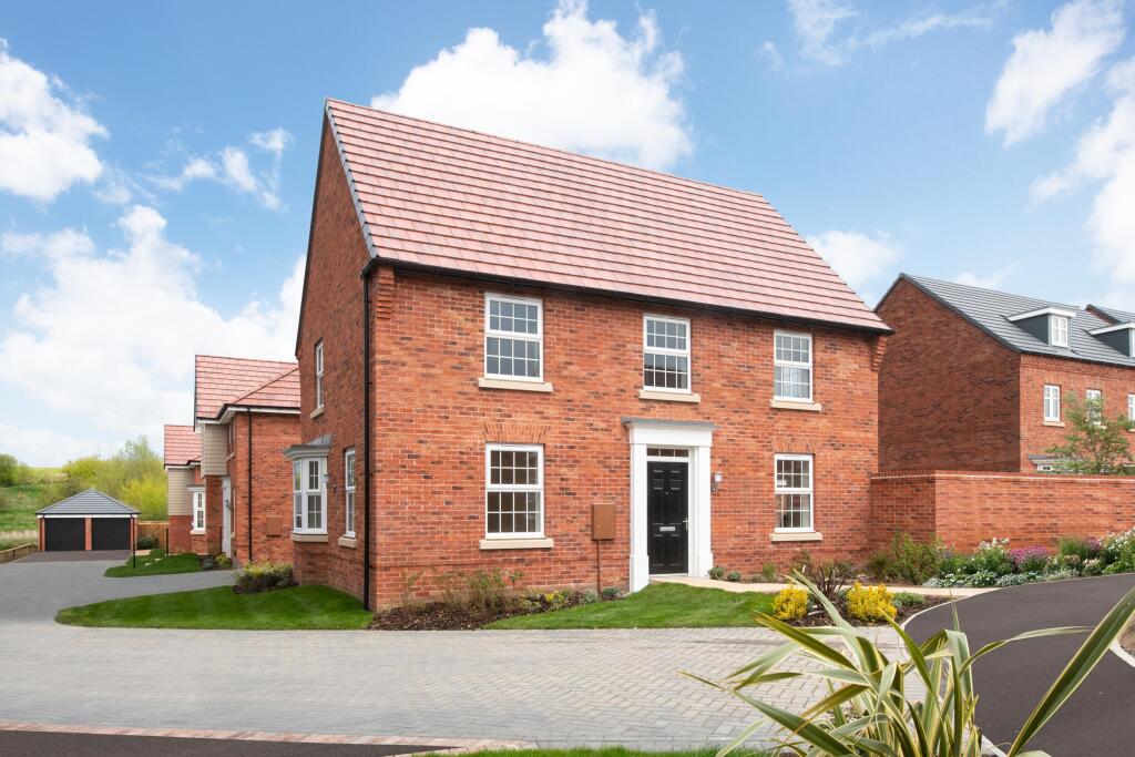 External view of the four bedroom Cornell