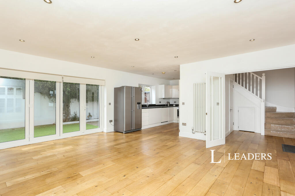 open plan space