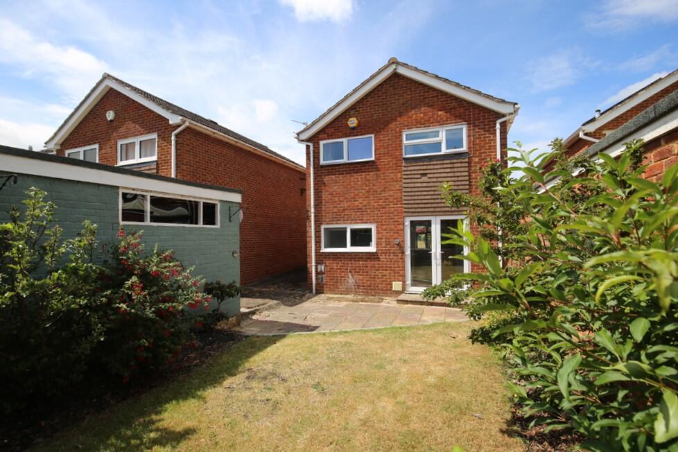 Rear of property