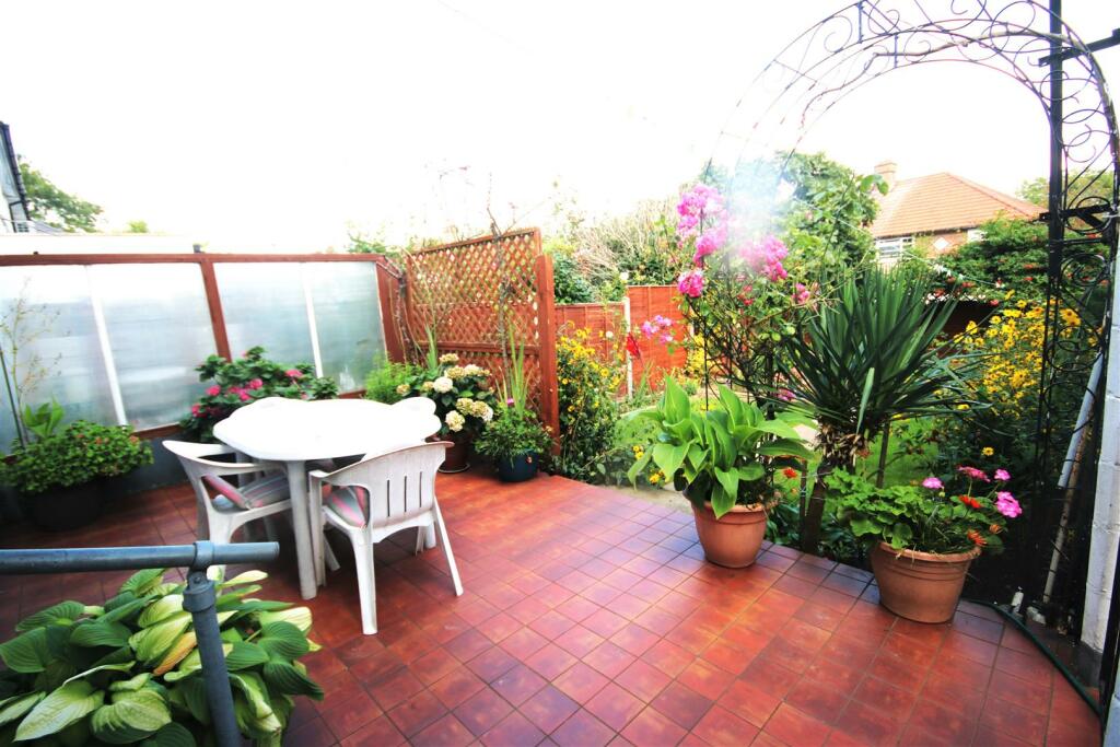 PAVED PATIO AREA:
