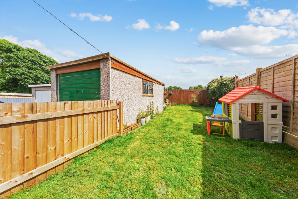 Rear garden