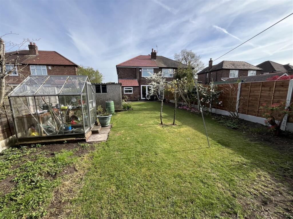 Rear of Property