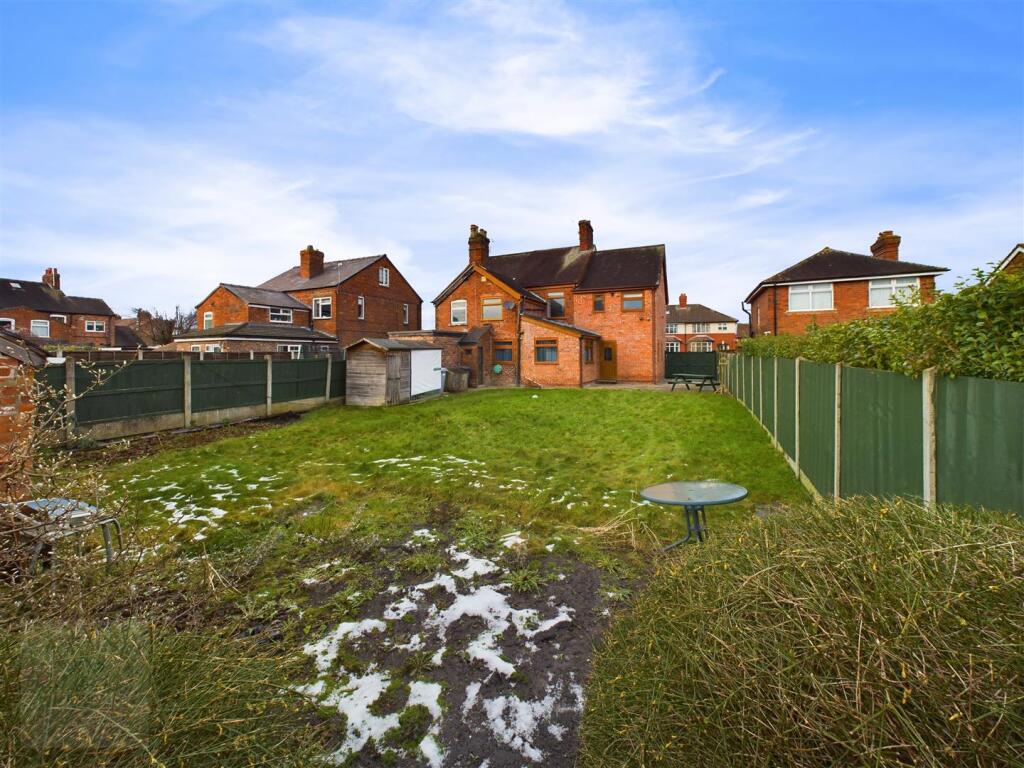 Rear of Property