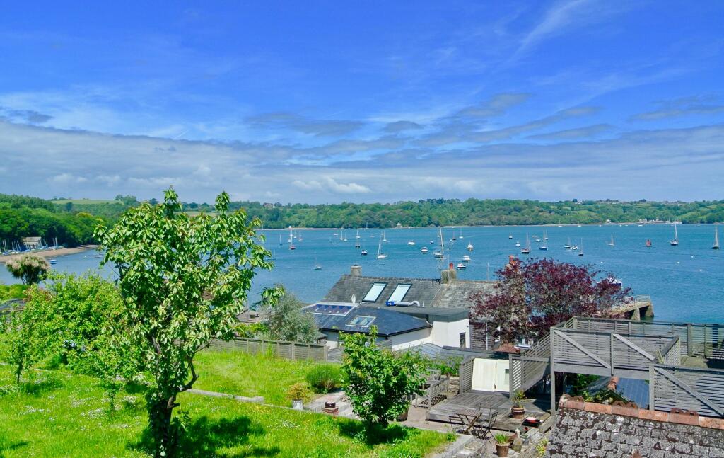 View from garden -Crooks Cottage, Dittisham