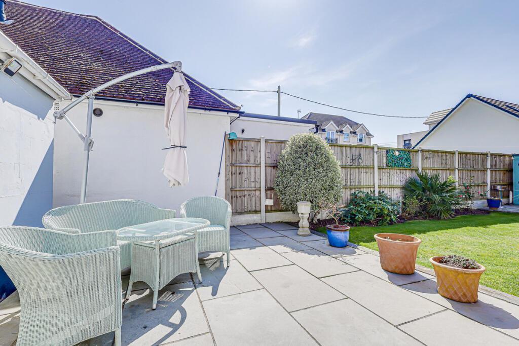 southerly facing garden
