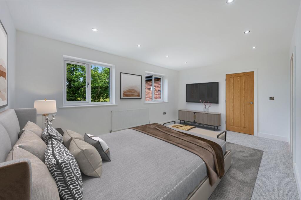 Virtually Staged Principal Suite