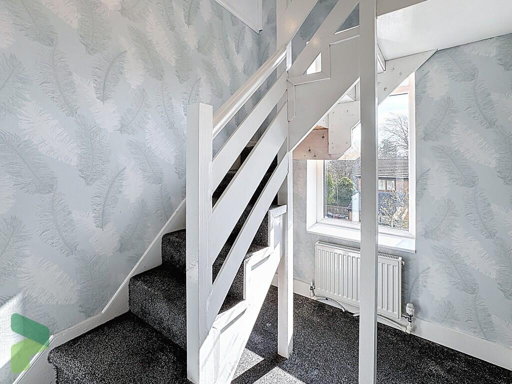 Stairs to attic r...