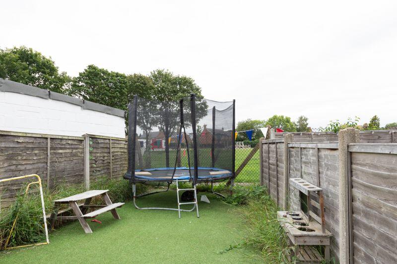 Rear garden