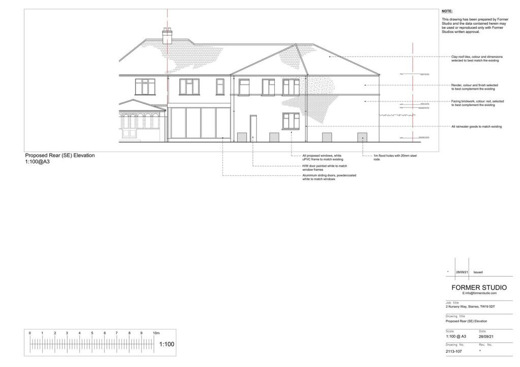 Proposed Rear Elevation