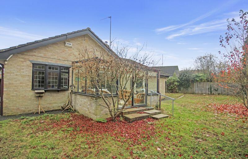 Rear of property