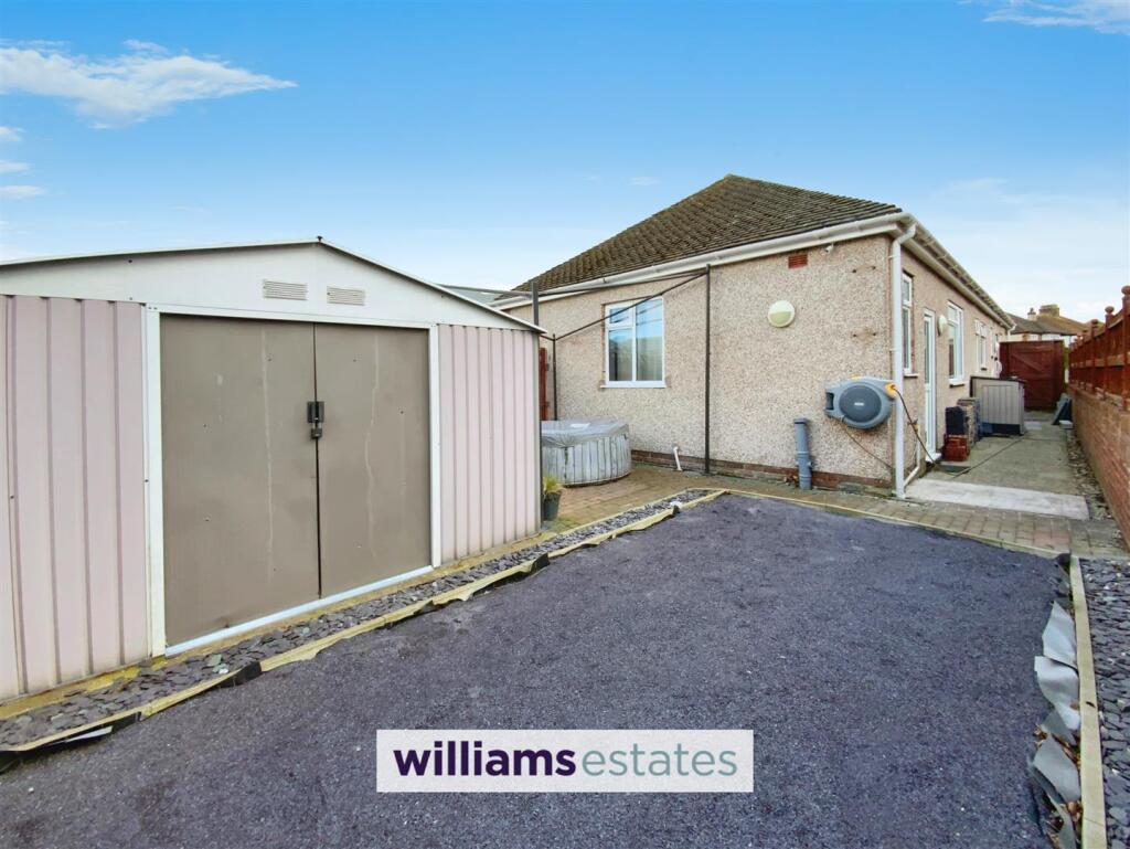 enclosed rear garden