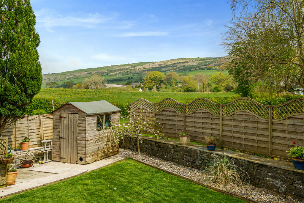 Rear Garden and v...