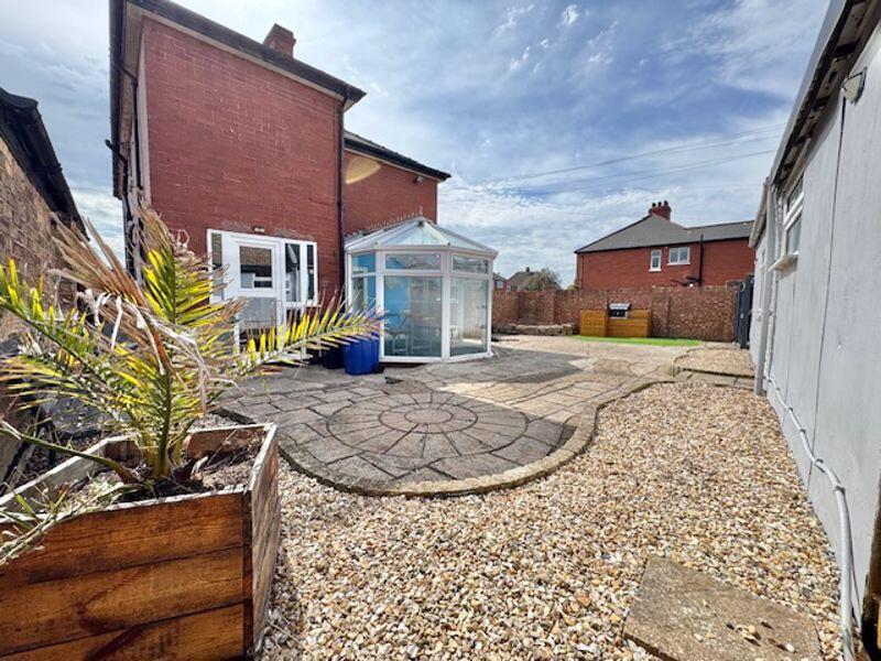 Rear garden