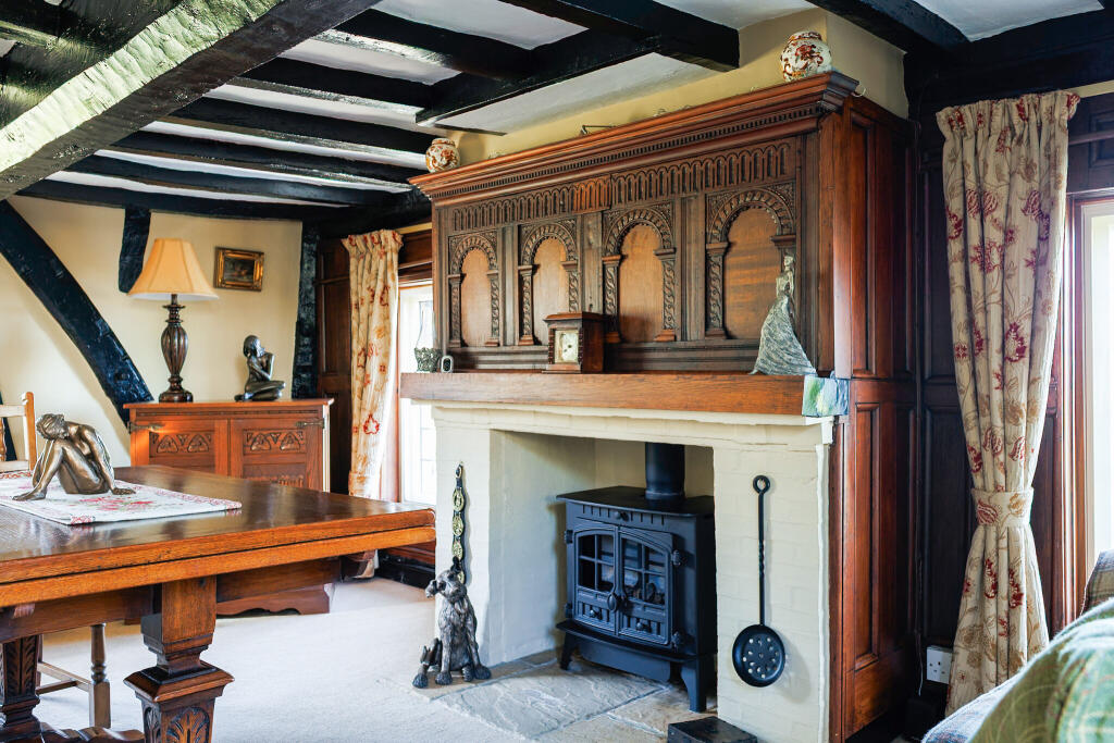 Dining Room Fireplace