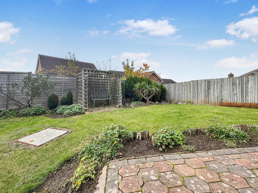 Rear garden