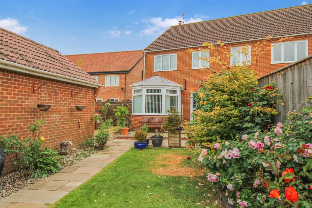 Rear of the property