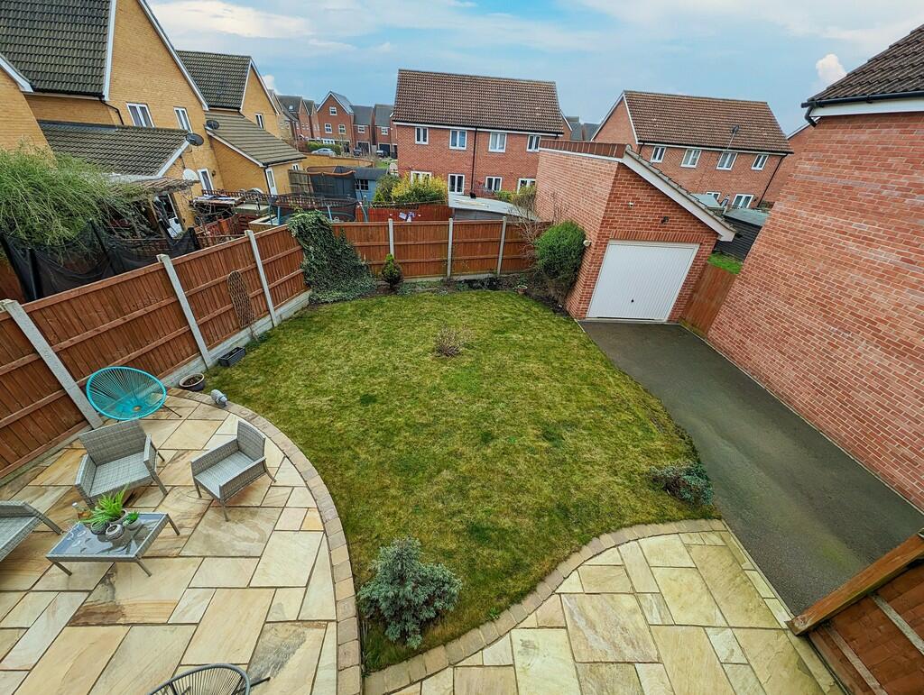 garden birds eye