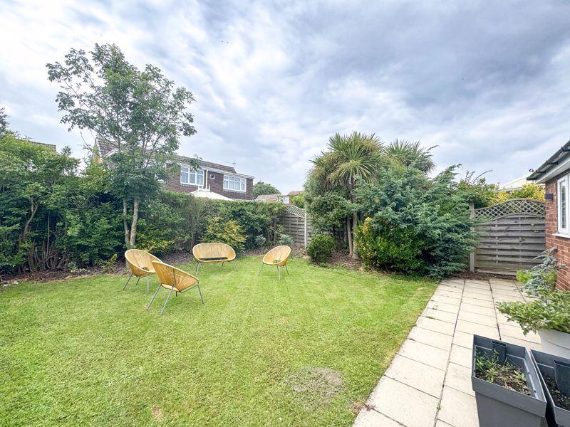 Rear garden
