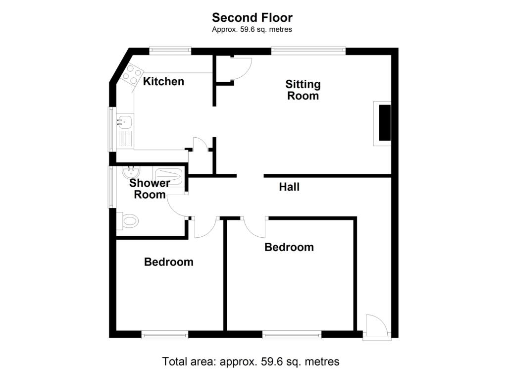 7 Grosvenor Court Salisbury  Floor Plan 