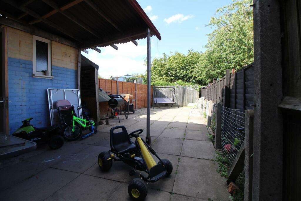 Rear garden