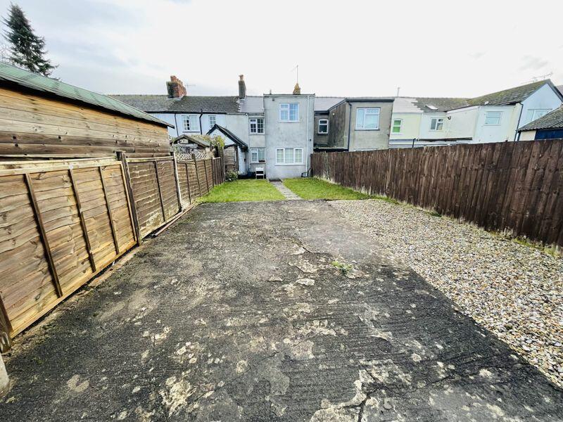 Parking area &amp; garden