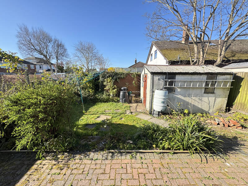 Rear of Property