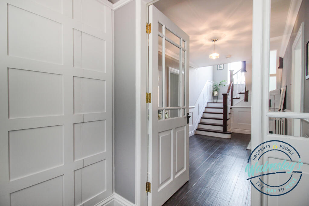 Welcoming entrance hallway