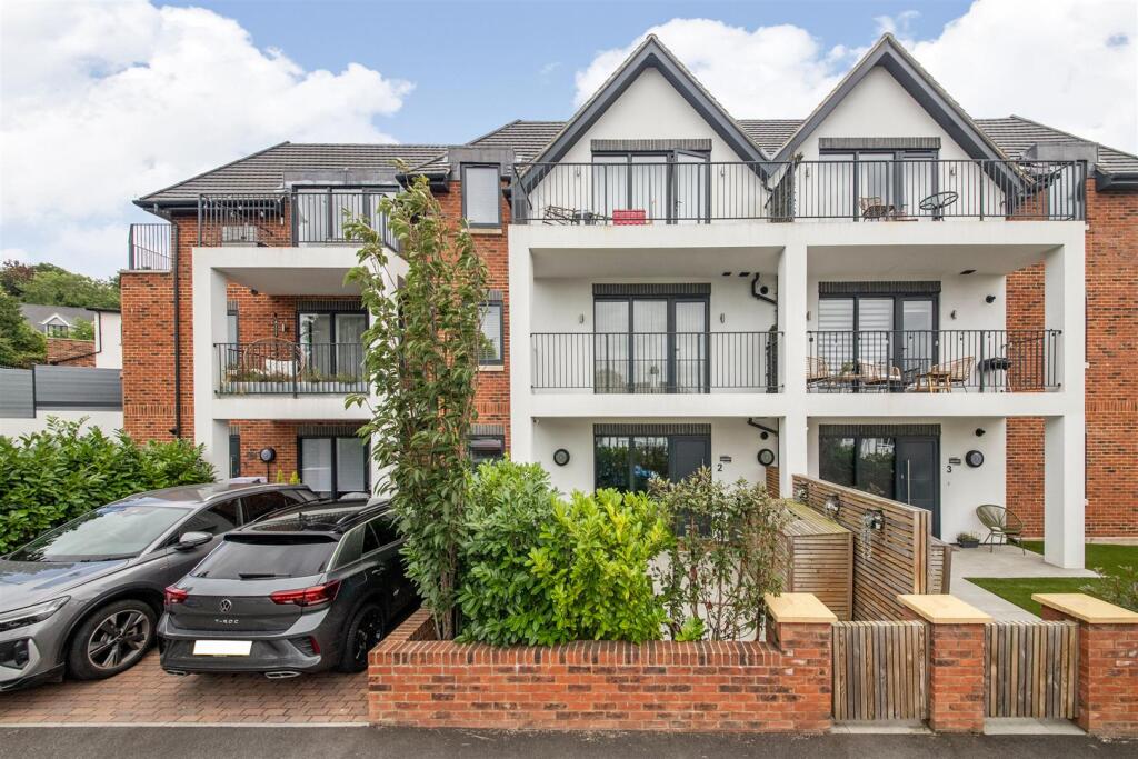 Front Elevation with Parking