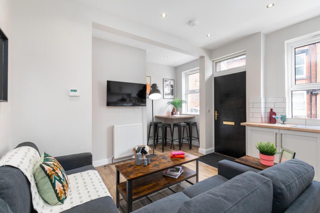 A bright and welcoming contemporary living room...