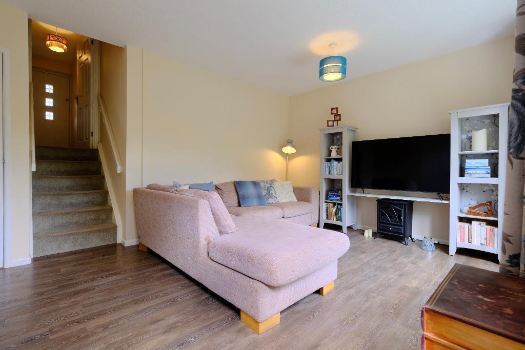 Sitting room, stairs to kitchen