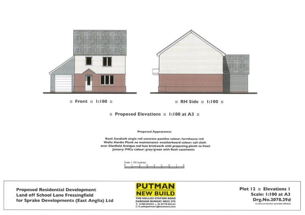 Proposed Elevations Plot 12 Front.JPG