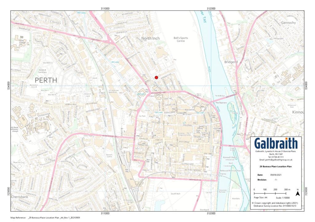 Perth Location Map