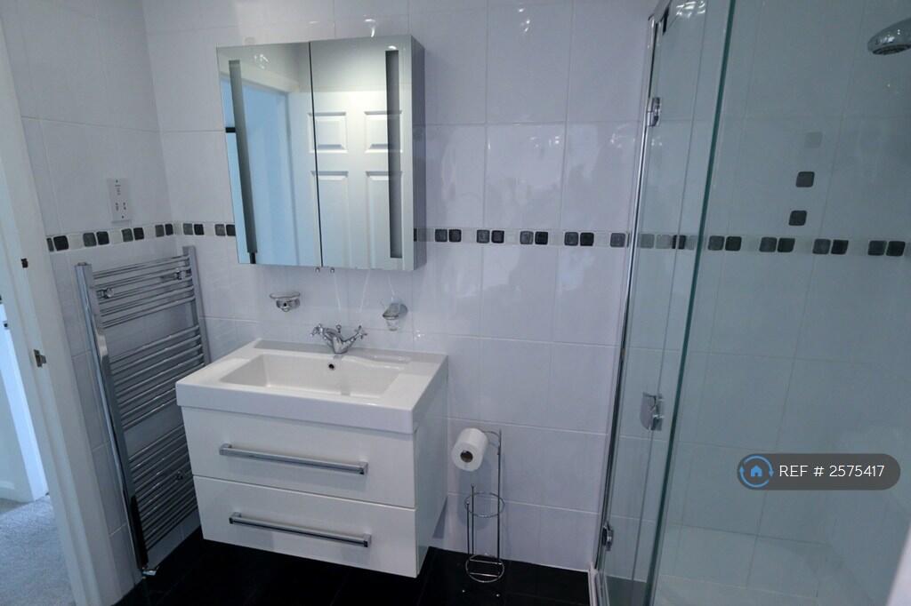 Shower Area In Master Bathroom