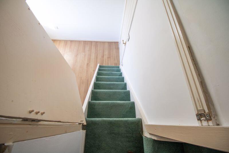 Stairs to the loft room