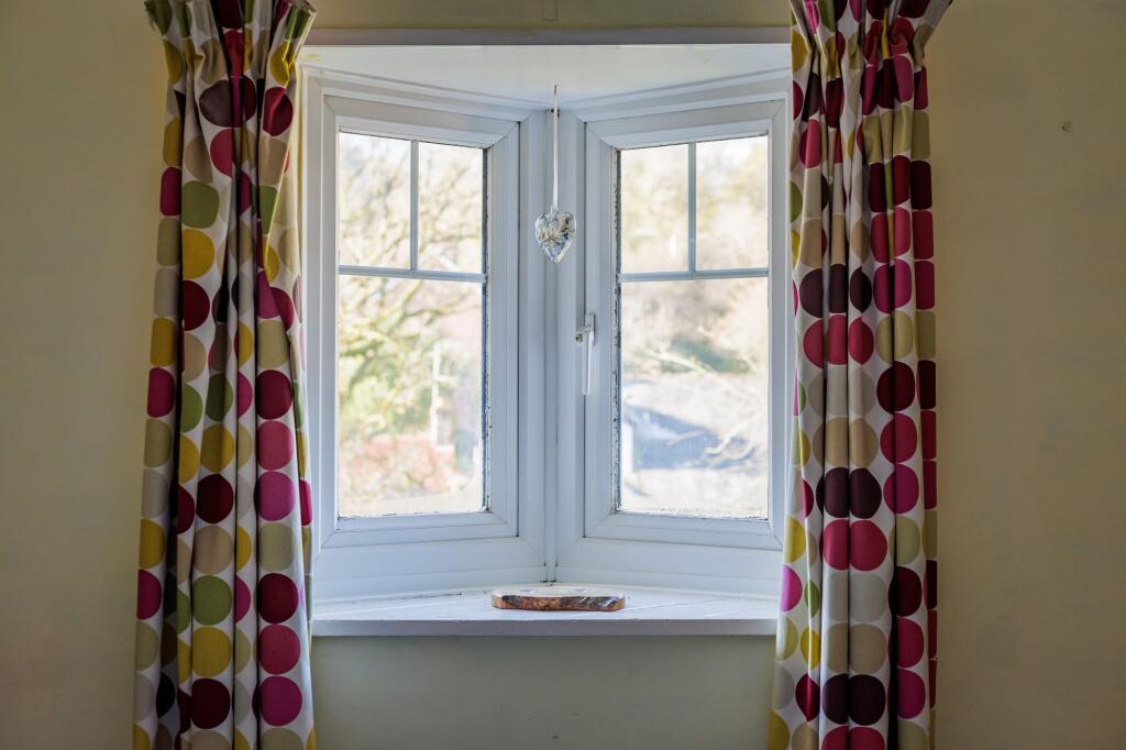Oriel Bay Window In Top Floor Bedroom