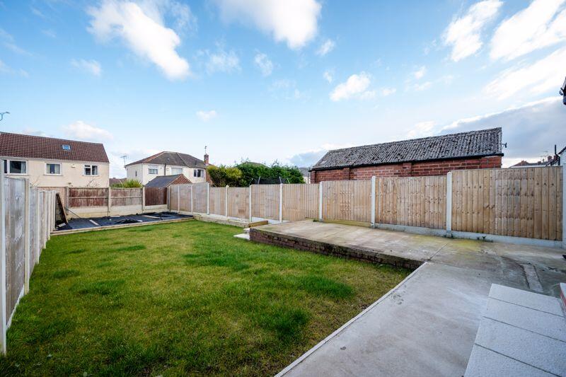 Rear garden