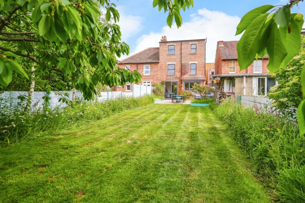 Garden view of house
