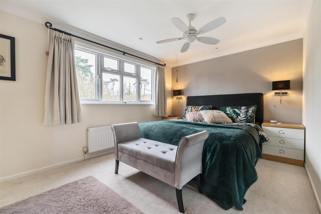 Master bedroom and ensuite