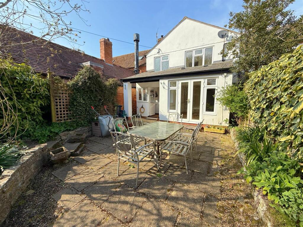 Patio &amp; Rear Elevation