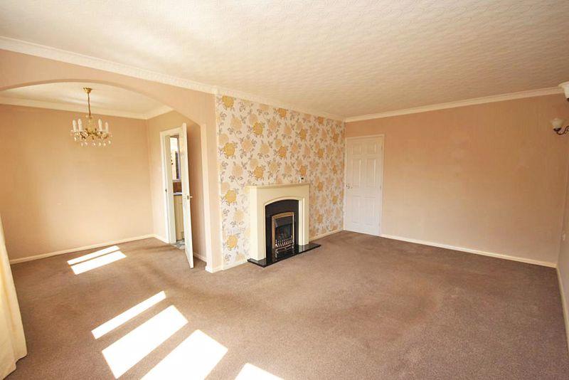 Lounge into dining room 