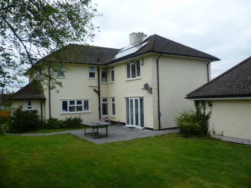 Side of house and garden